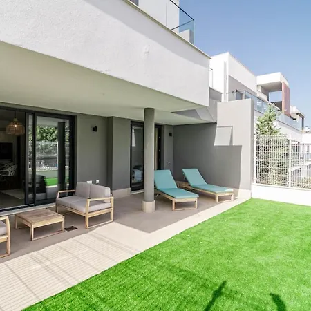 Lme2ba- Cozy Ground Floor Flat In Luxury Apartamento